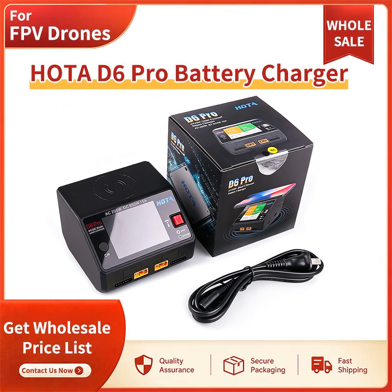 Hota D6 Pro Dual Lipo Charger - Chargeur de batterie SNQP HOTA D6