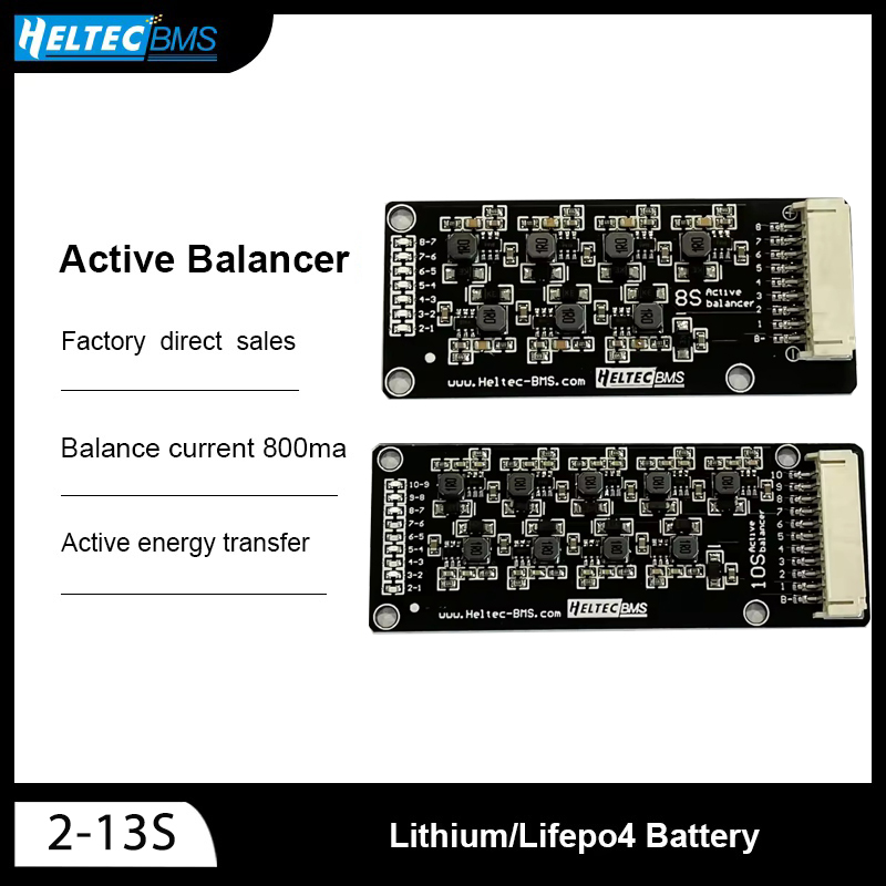 12S Lipo Battery Balancing Board - Égaliseur Actif 0.8A – Carte de