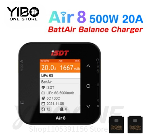 Isdt Air8 8S Lipo Charger - Chargeur d'équilibrage Lipo Air8 500W 20A