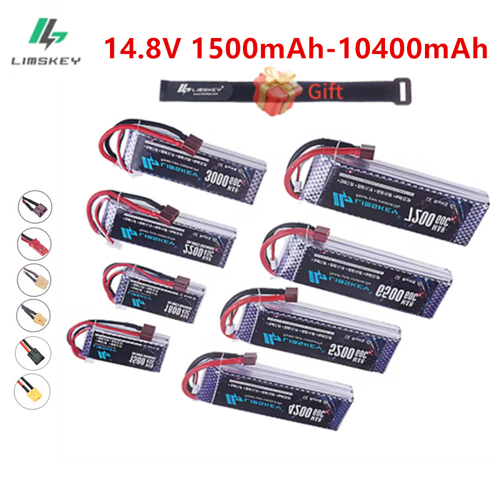 4S Lipo Battery 14.8V 6000Mah - Batterie Lipo 60C 14.8V 4s 1500mah