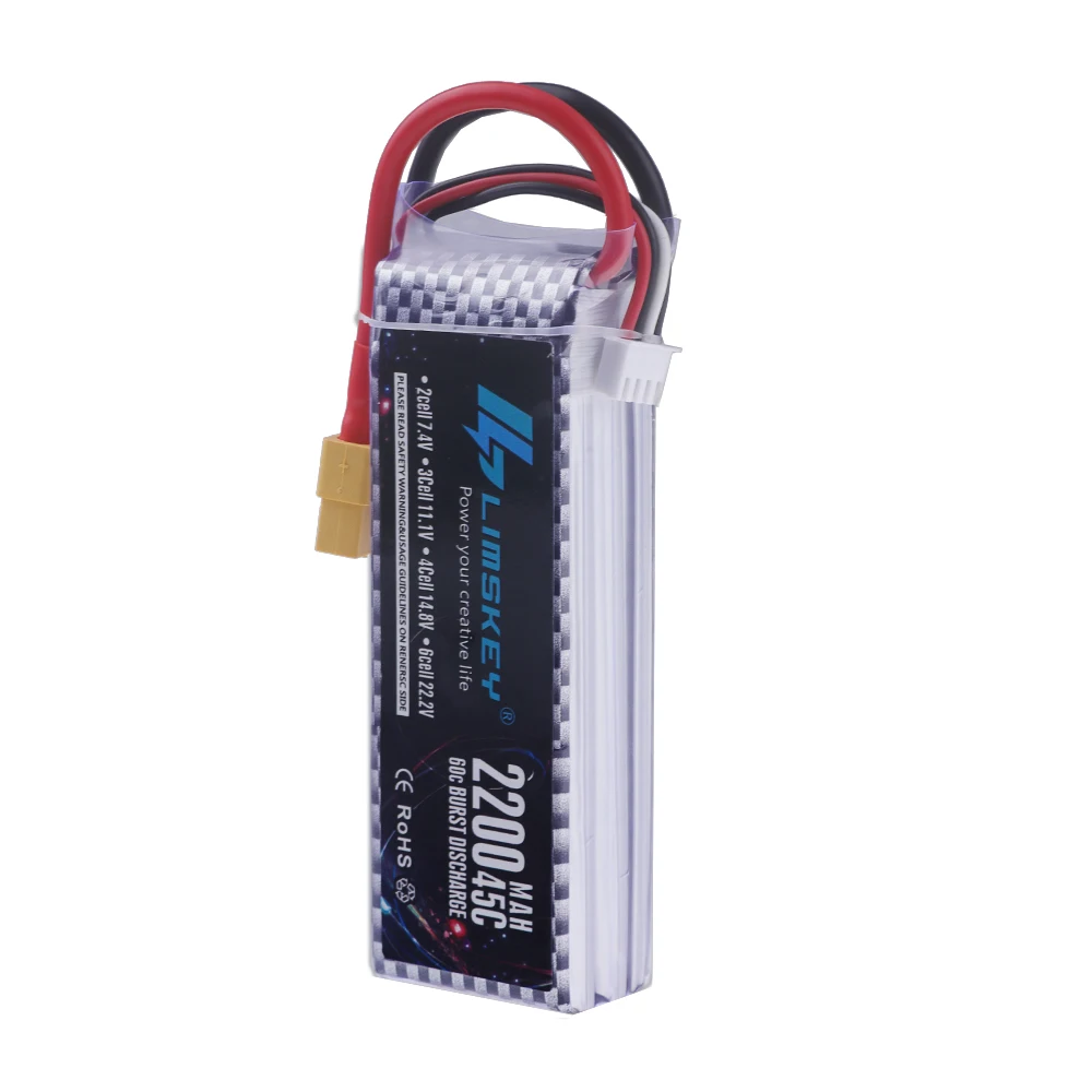 Batterie Lipo 2s 3s 4s 6s, 7.4 - 4S Lipo Battery 14.8V 6000Mah avis et prix