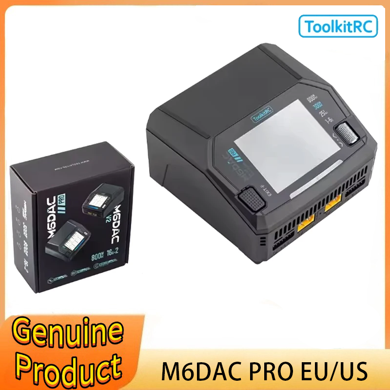 Chargeur de batterie Lipo inte - Toolkitrc M6Dac Smart Charger avis et prix