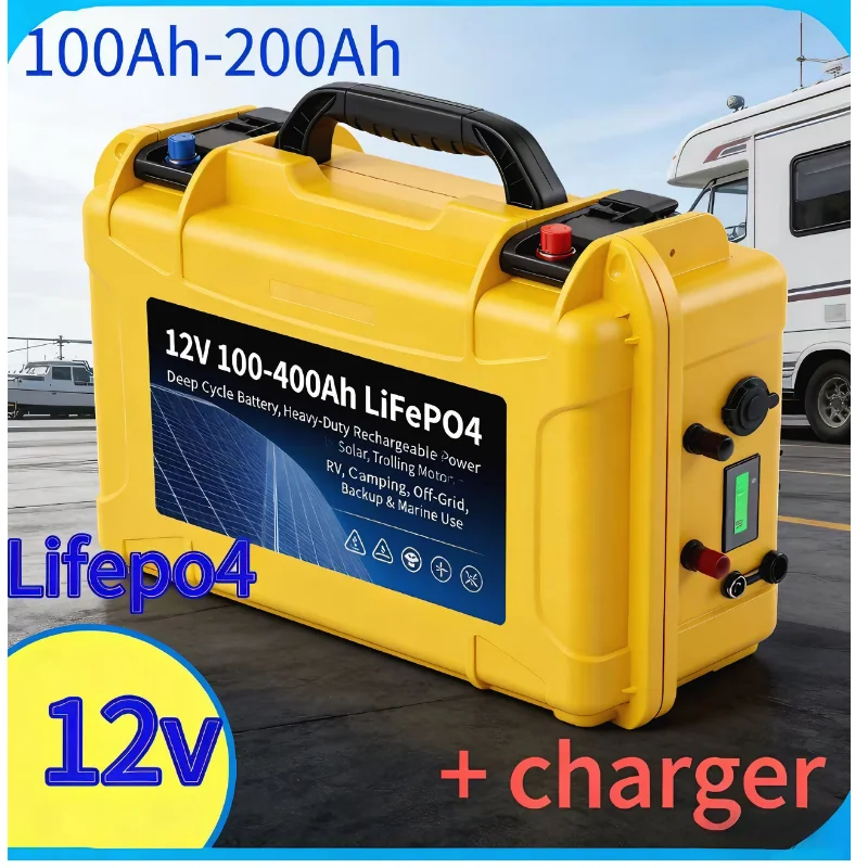 12V LiFePO4 100-200Ah |   Syst - Lifepo4 12V 100Ah Bms Bluetooth avis et prix