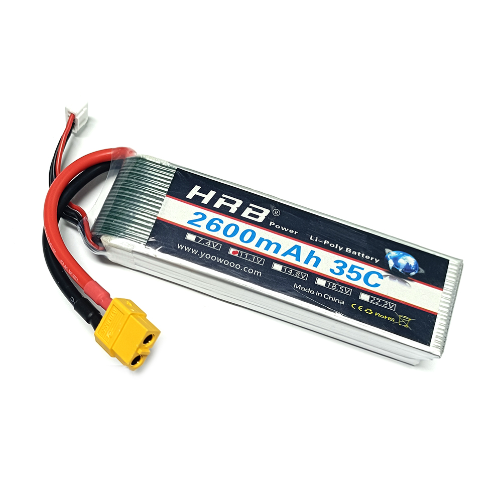 Batterie Lipo HRB 2S 3S 4s 6s  - 6S Lipo Battery 22.2V 5000Mah avis et prix