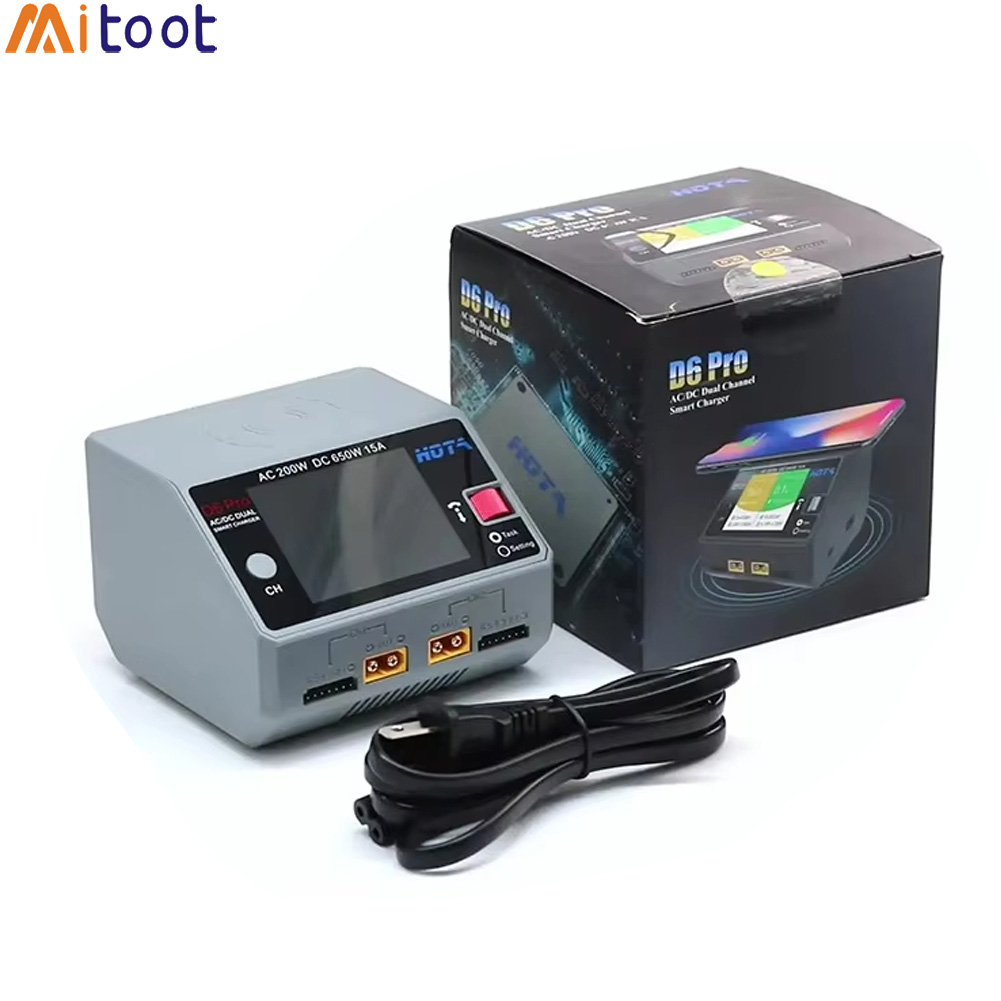 Chargeur de batterie intellige - Hota D6 Pro Dual Lipo Charger avis et prix