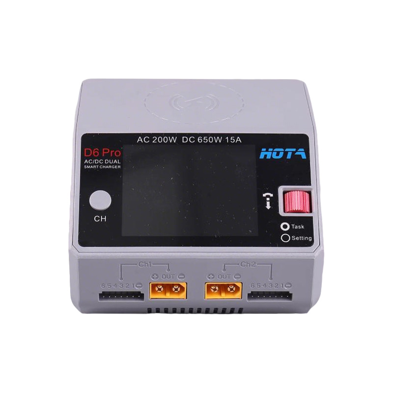 Chargeur de batterie SNQP HOTA - Hota D6 Pro Dual Lipo Charger avis et prix