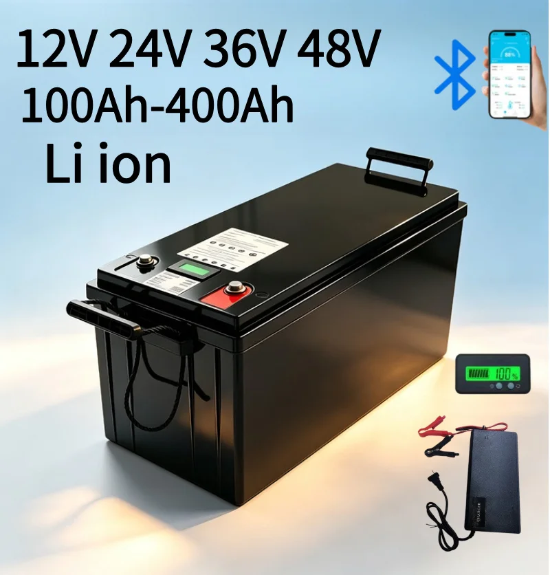 Batterie Li-ion/LiFePO4 Blueto - Lifepo4 12V 100Ah Bms Bluetooth avis et prix