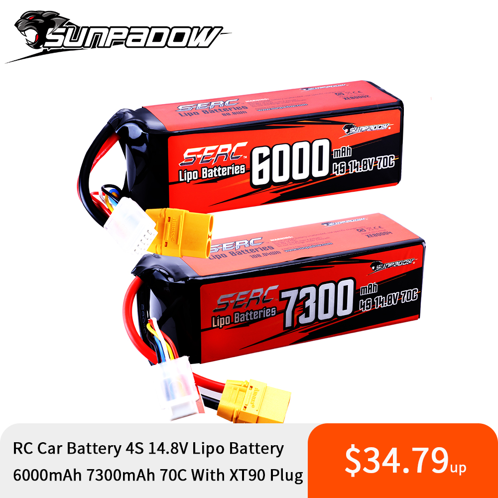Sunpadow 4S Lipo Batterie pour - 4S Lipo Battery 14.8V 6000Mah avis et prix