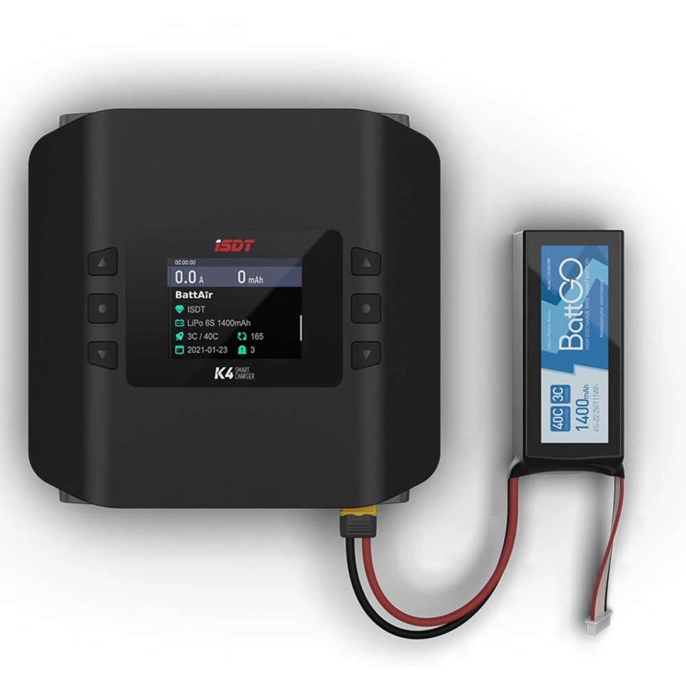 Chargeur intelligent à double  - Isdt K4 Dual Lipo Charger avis et prix