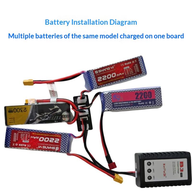 1 Ensemble Chargeur de Batteri - 12S Lipo Battery Balancing Board avis et prix