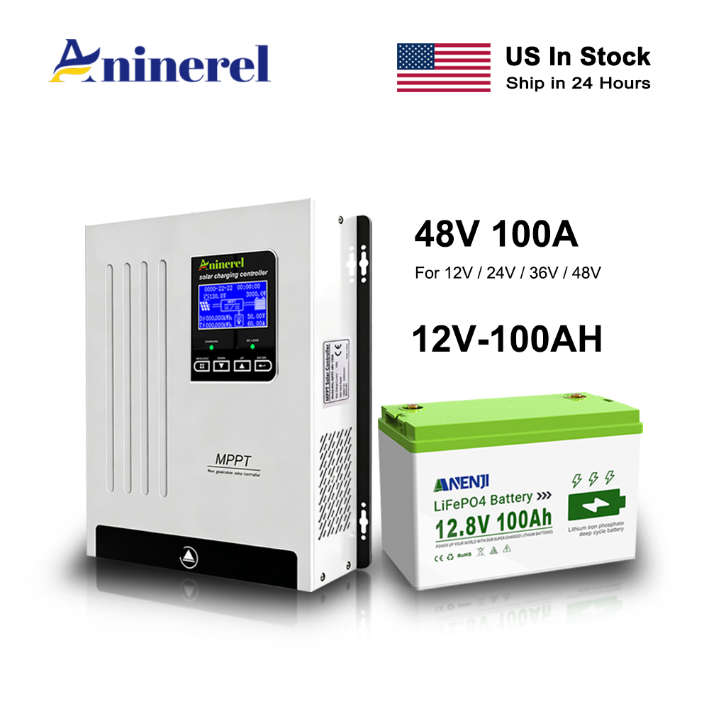 Contrôleur de charge solaire A - Lifepo4 12V 100Ah Bms Bluetooth avis et prix