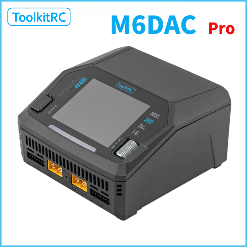 Chargeur de batterie Lipo inte - Toolkitrc M6Dac Smart Charger avis et prix
