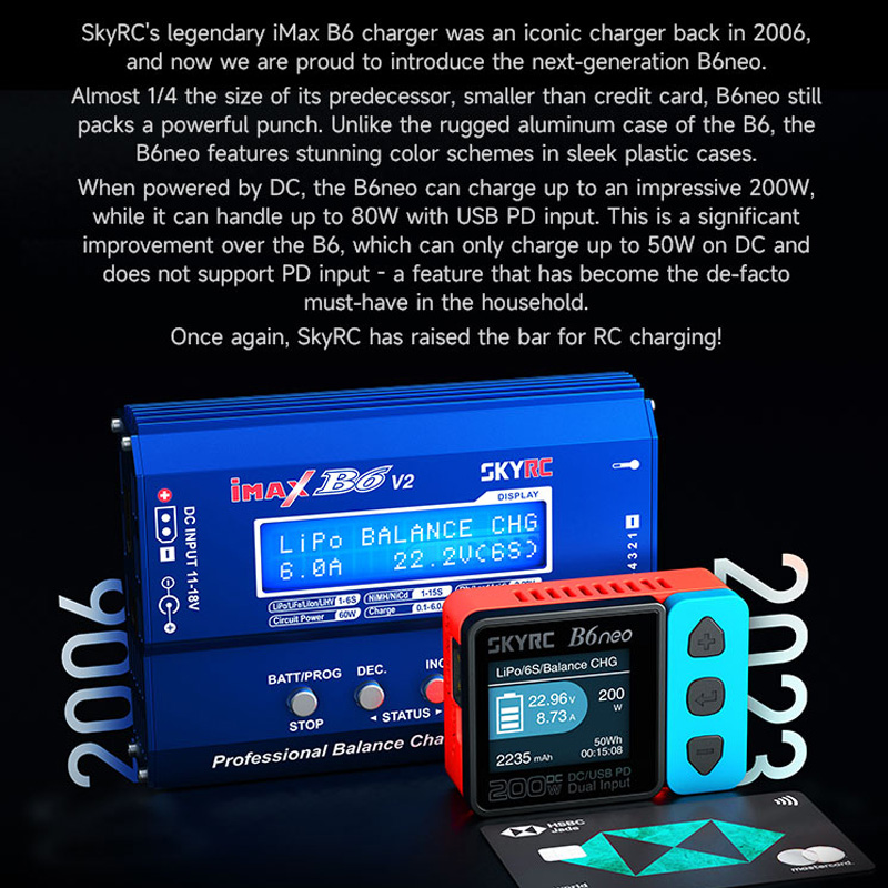 Chargeur-déchargeur de batteri - Skyrc B6 Neo Smart Charger avis et prix