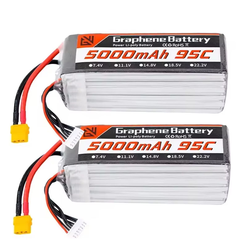 Batterie Lipo 6S 5000mAh XT60  - 6S Lipo Battery 22.2V 5000Mah avis et prix