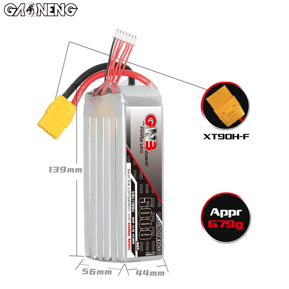 Batterie au lithium d'origine  - 6S Lipo Battery 22.2V 5000Mah avis et prix