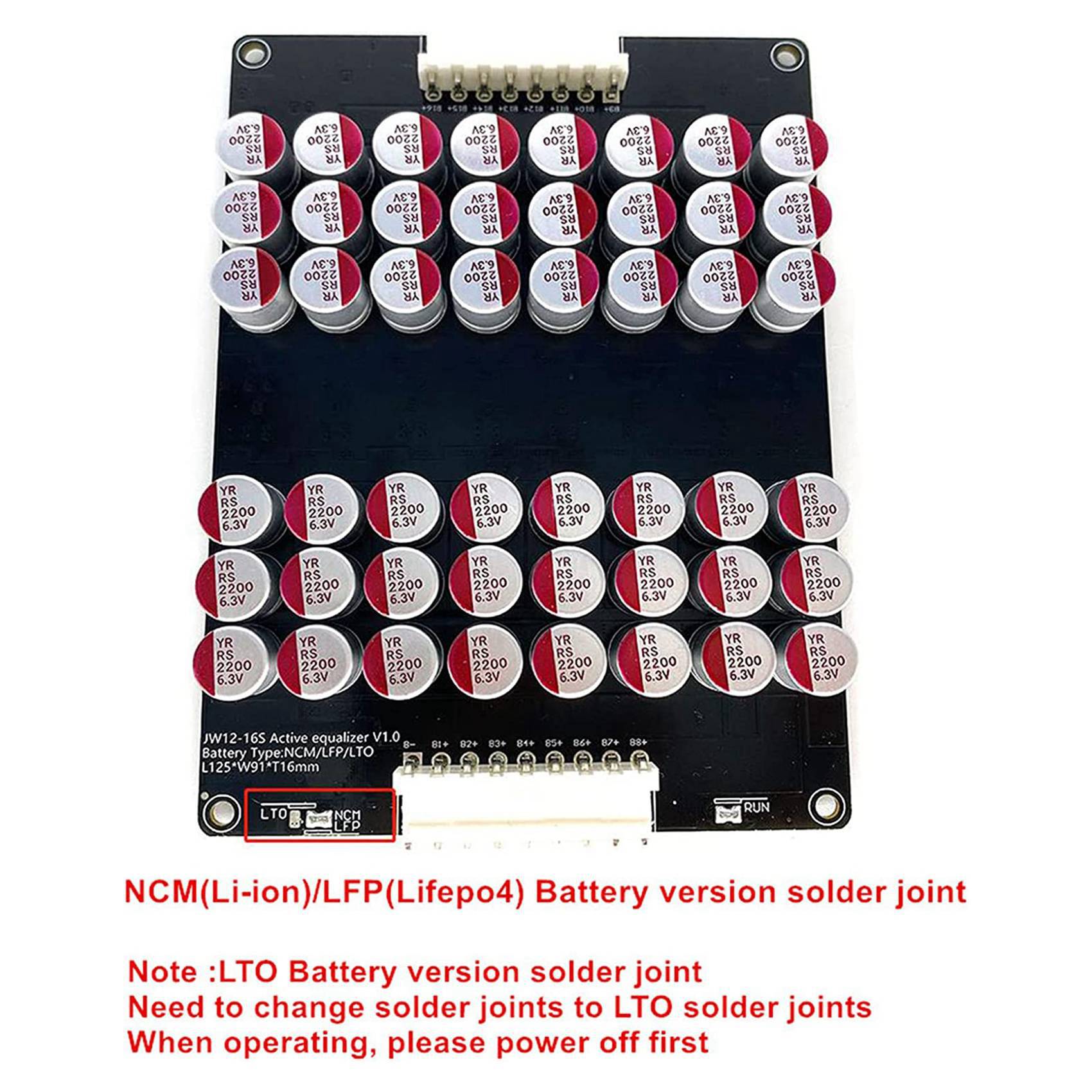 ABZZ-2X 12S 13S 14S 15S 16S Ég - 12S Lipo Battery Balancing Board avis et prix