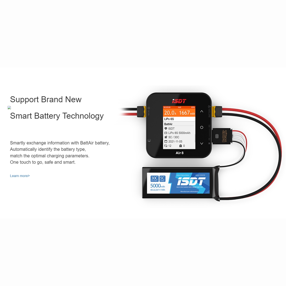 Nouveau chargeur-déchargeur de - Isdt Air8 8S Lipo Charger avis et prix