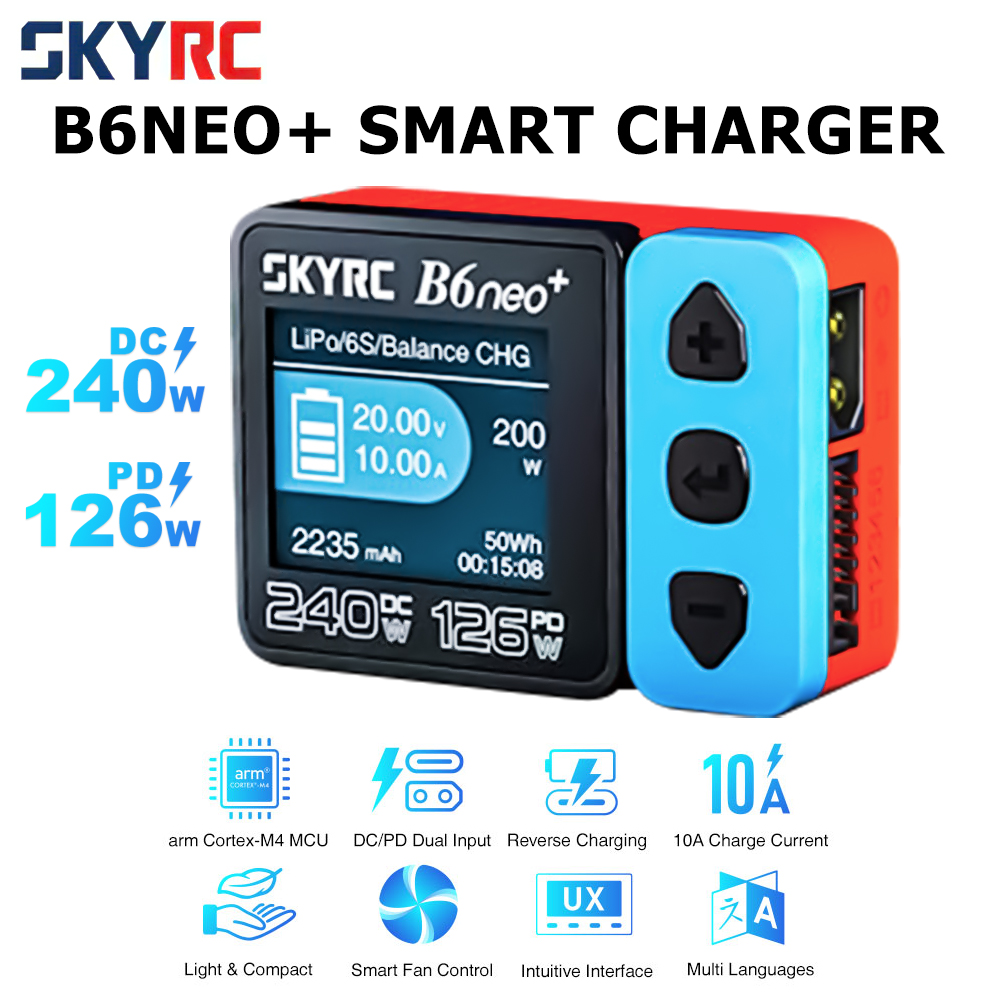 Chargeur intelligent SkyRC B6  - Skyrc B6 Neo Smart Charger avis et prix