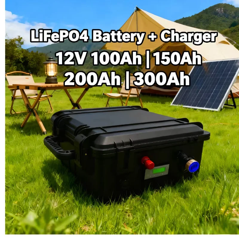 Batterie Lifepo4 au Lithium fe - Lifepo4 12V 100Ah Bms Bluetooth avis et prix