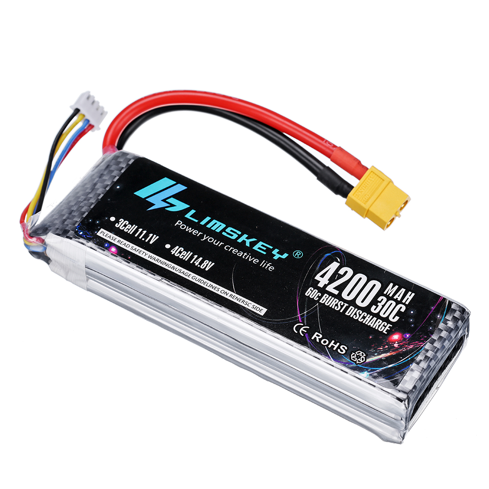 Batterie Lipo 2s 3s 4s 7.4V 11 - 4S Lipo Battery 14.8V 6000Mah avis et prix