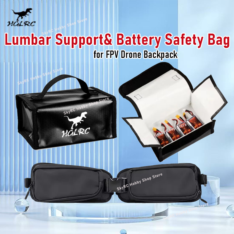 HGLRC Sac de sécurité pour bat - Lipo Battery Fireproof Safety Charge Box avis et prix