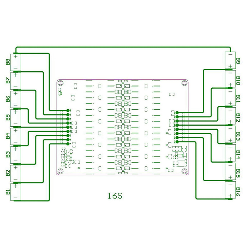 4X 12S 13S 14S 15S 16S équilib - 12S Lipo Battery Balancing Board avis et prix