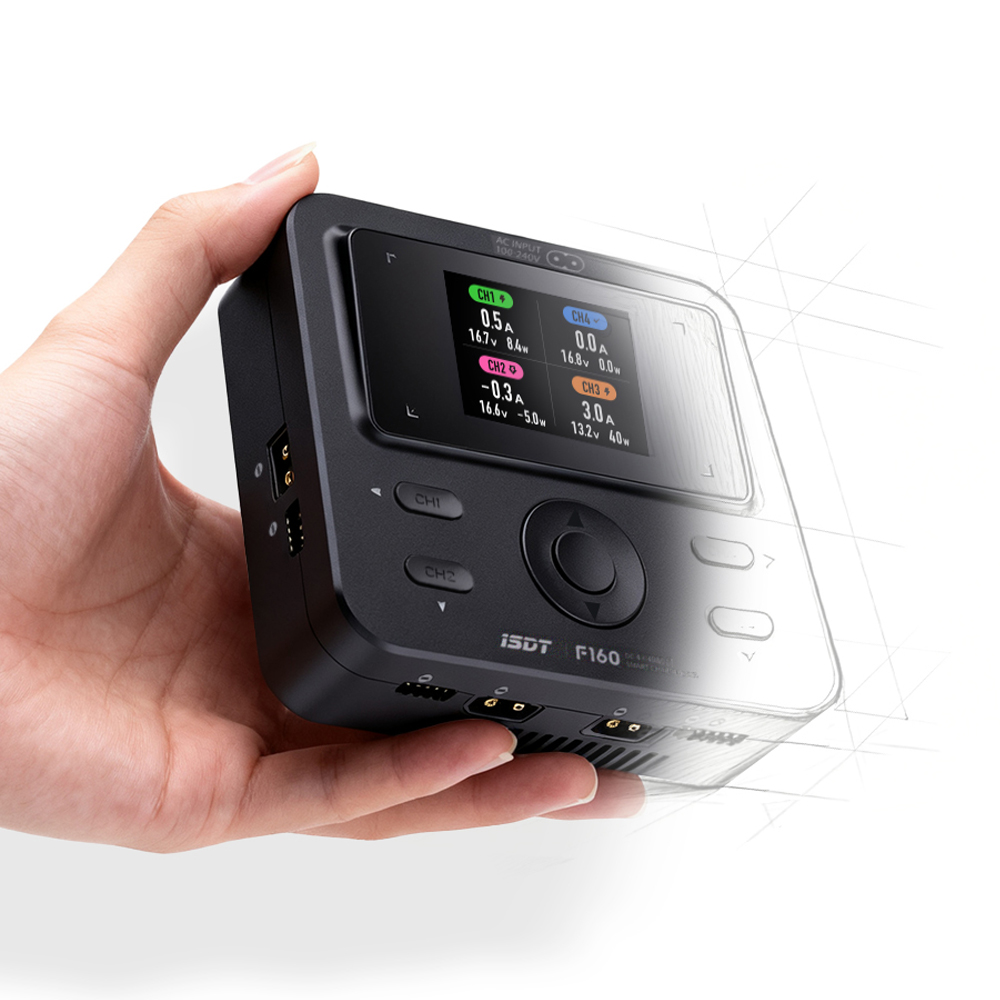 Chargeur intelligent ISDT F160 - Toolkitrc M6Dac Smart Charger avis et prix