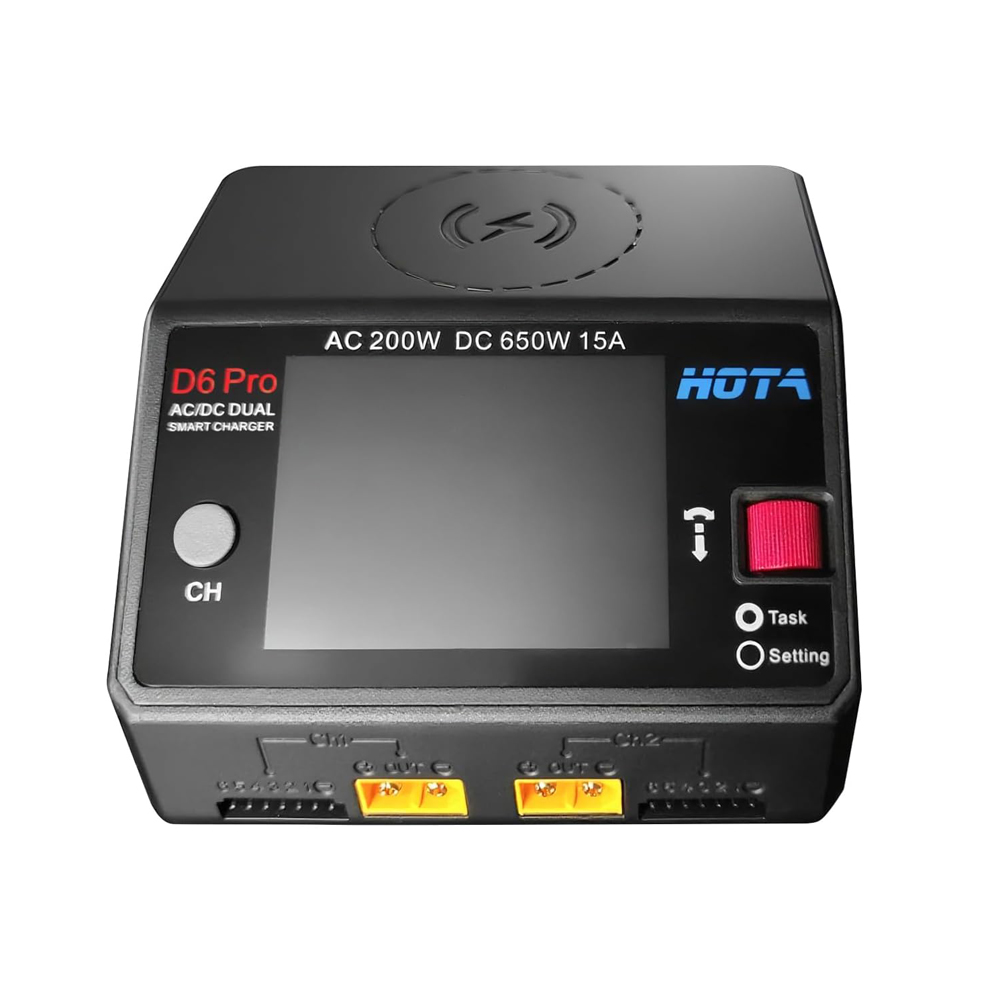 Chargeur de batterie Lipo HOTA - Hota D6 Pro Dual Lipo Charger avis et prix